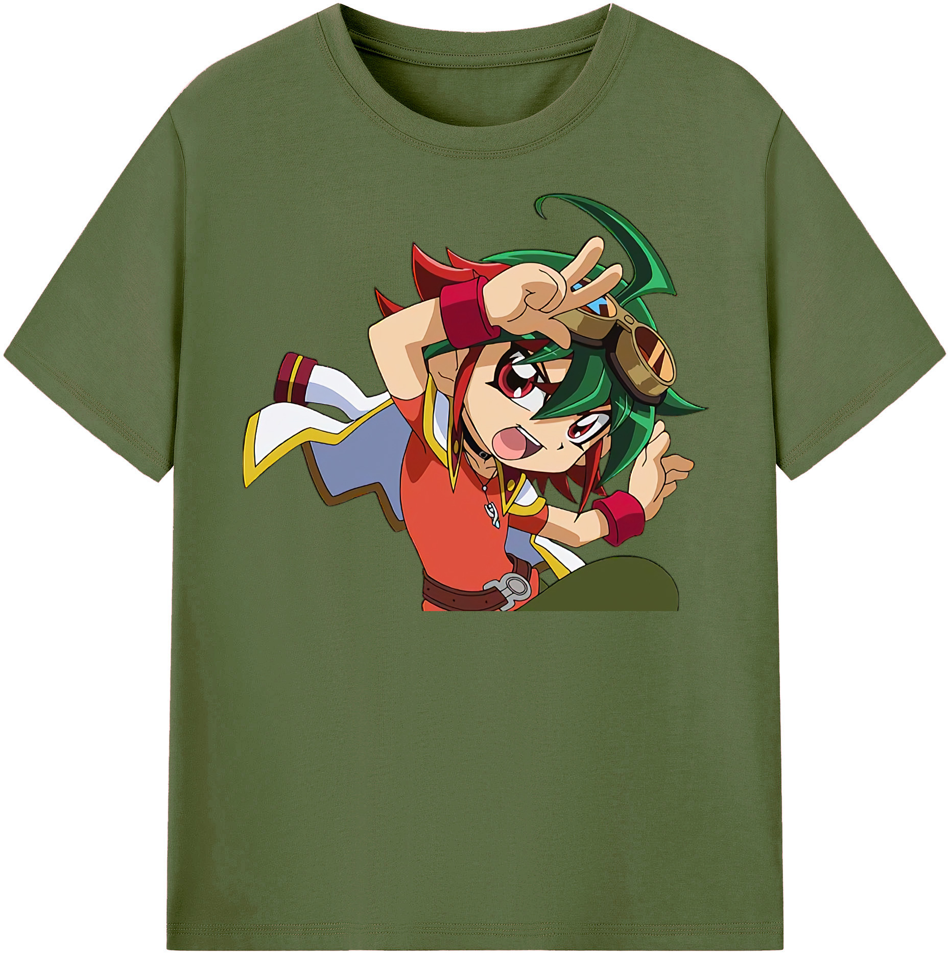 （画像用） 遊☆戯☆王 Yu-Gi-Oh! 綿100％半袖Tシャツ（フロントプリント）